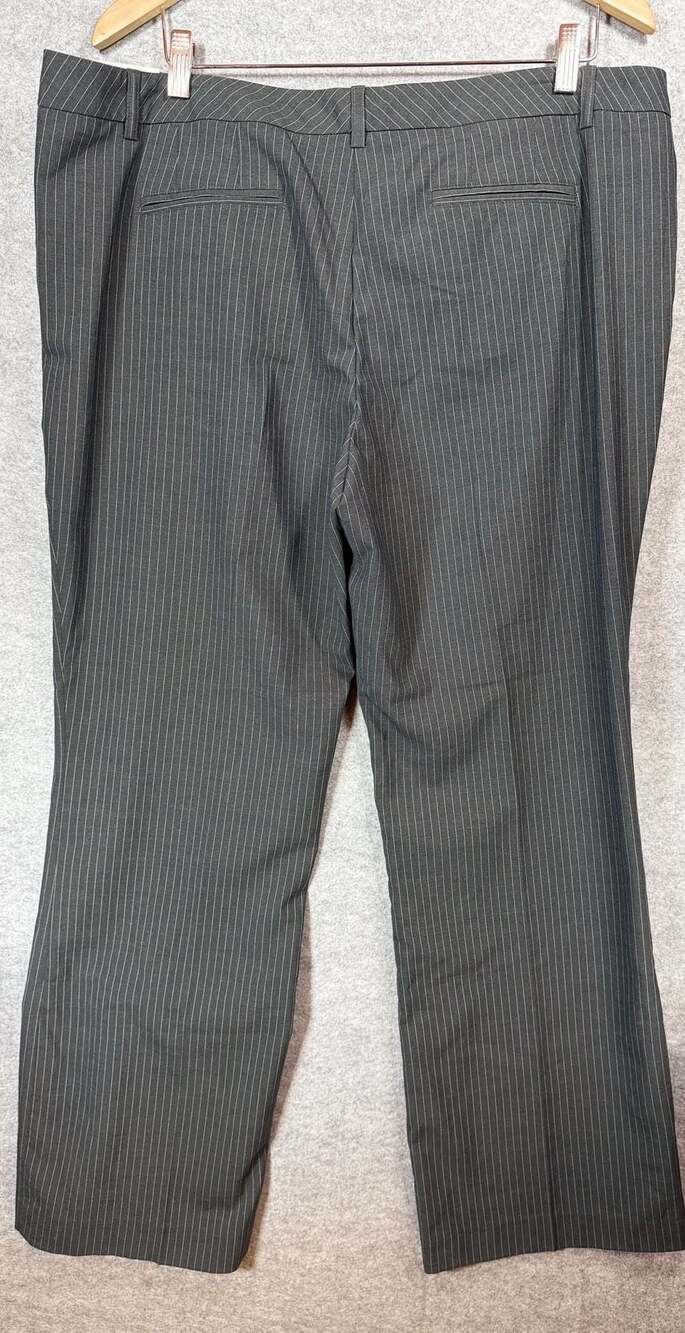 CityStretch 7th Avenue Bootcut Ine Striped Pants Size 18 Average - Picture 7 of 7